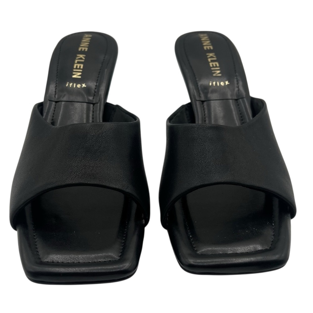 Anne Klein Black Slide Sandals – iFlex Comfort